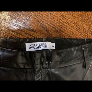 CHAIKEN & CAPONE Leather Pants